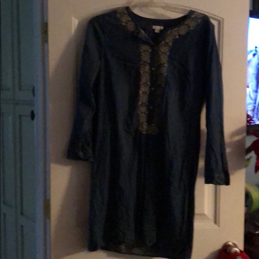 Denim dress